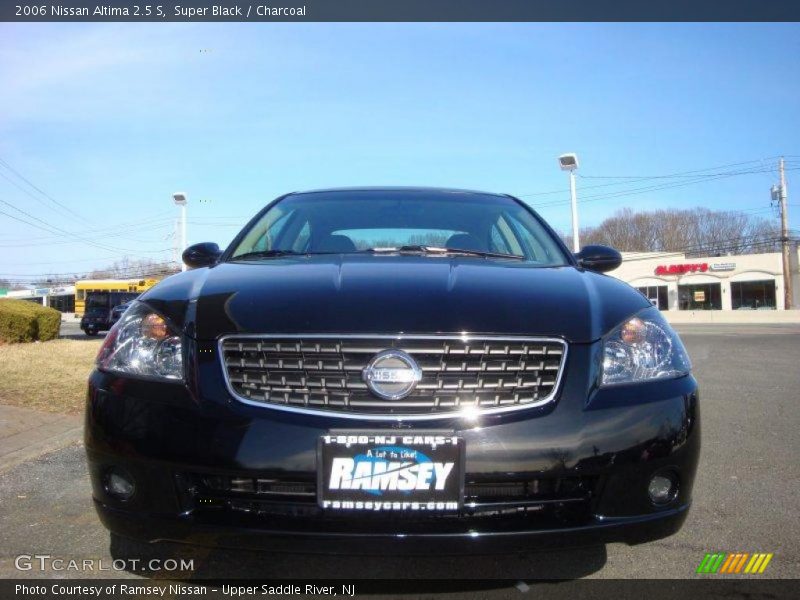 Super Black / Charcoal 2006 Nissan Altima 2.5 S