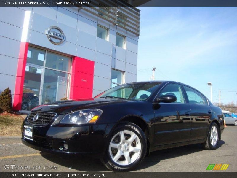 Super Black / Charcoal 2006 Nissan Altima 2.5 S