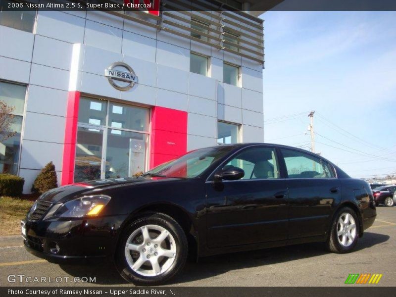 Super Black / Charcoal 2006 Nissan Altima 2.5 S