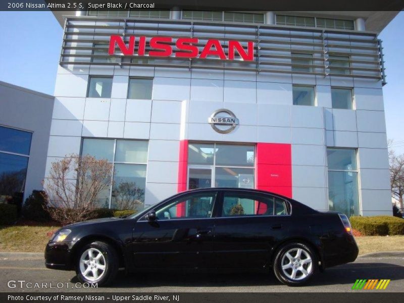 Super Black / Charcoal 2006 Nissan Altima 2.5 S