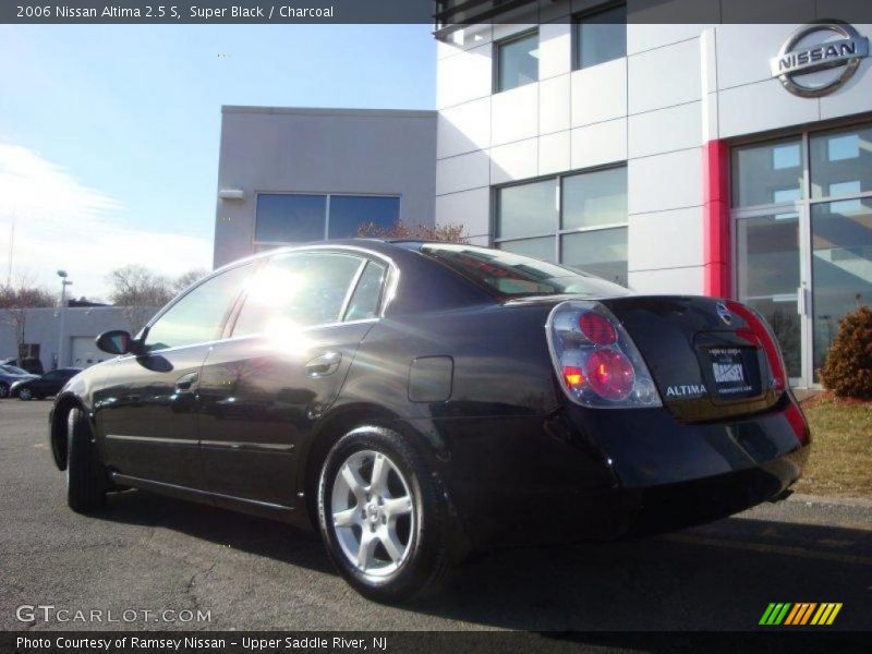 Super Black / Charcoal 2006 Nissan Altima 2.5 S