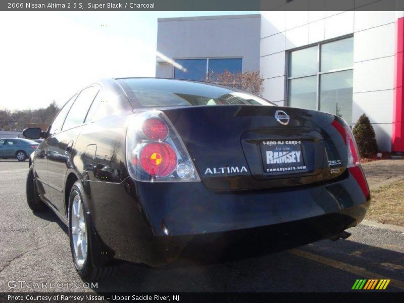 Super Black / Charcoal 2006 Nissan Altima 2.5 S