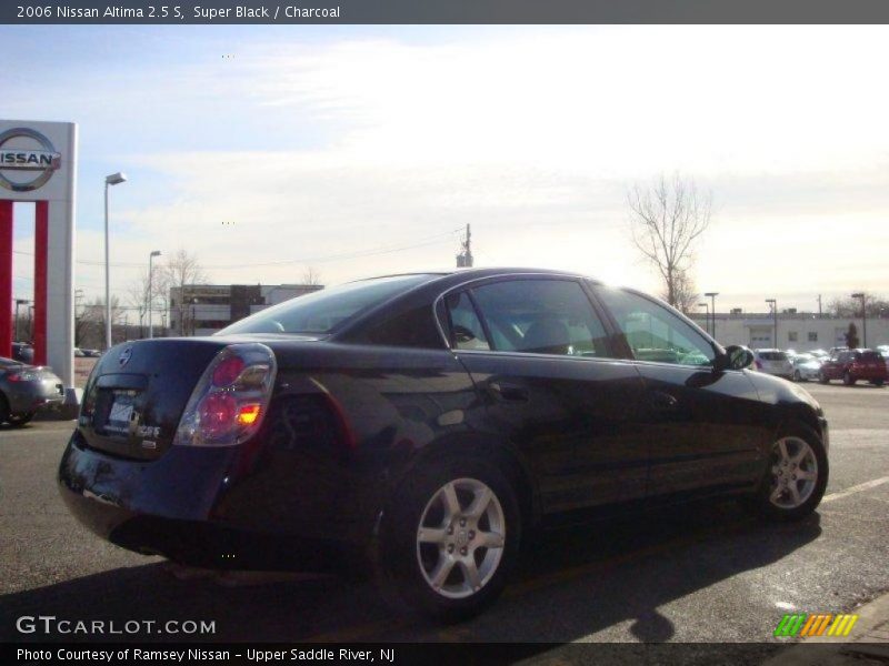 Super Black / Charcoal 2006 Nissan Altima 2.5 S