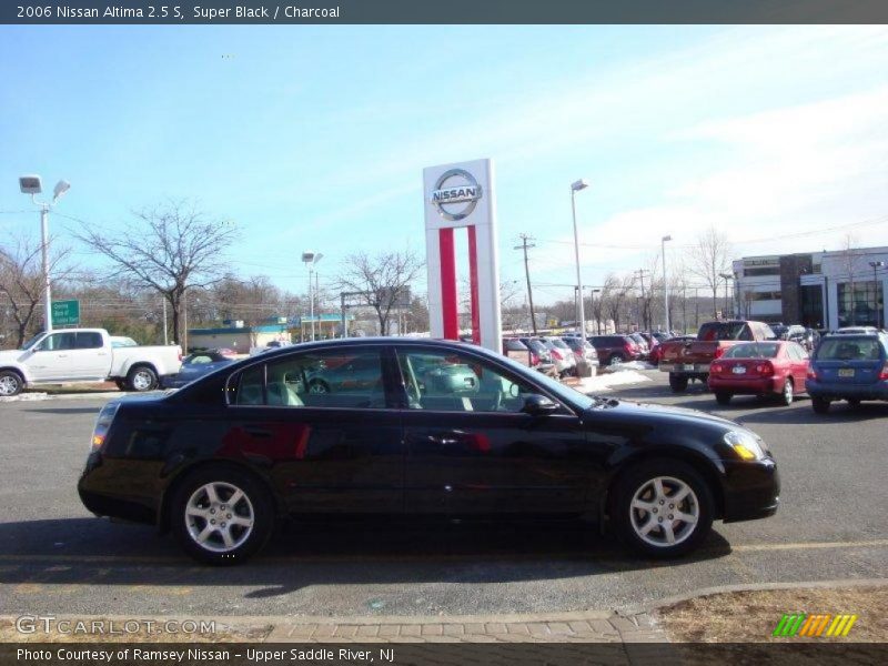 Super Black / Charcoal 2006 Nissan Altima 2.5 S