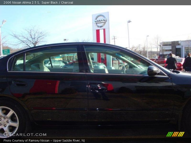 Super Black / Charcoal 2006 Nissan Altima 2.5 S