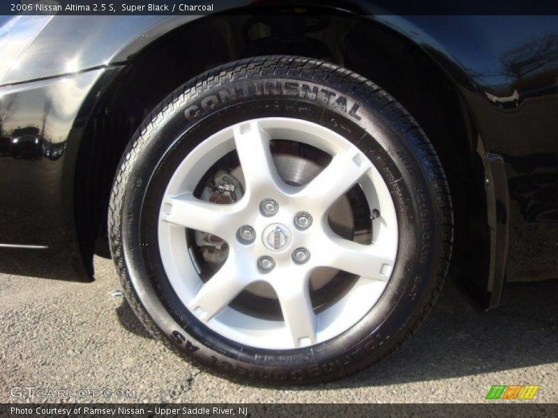 Super Black / Charcoal 2006 Nissan Altima 2.5 S