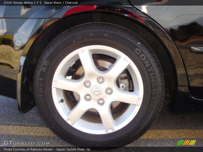 Super Black / Charcoal 2006 Nissan Altima 2.5 S