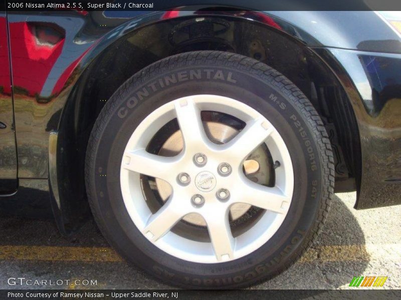 Super Black / Charcoal 2006 Nissan Altima 2.5 S