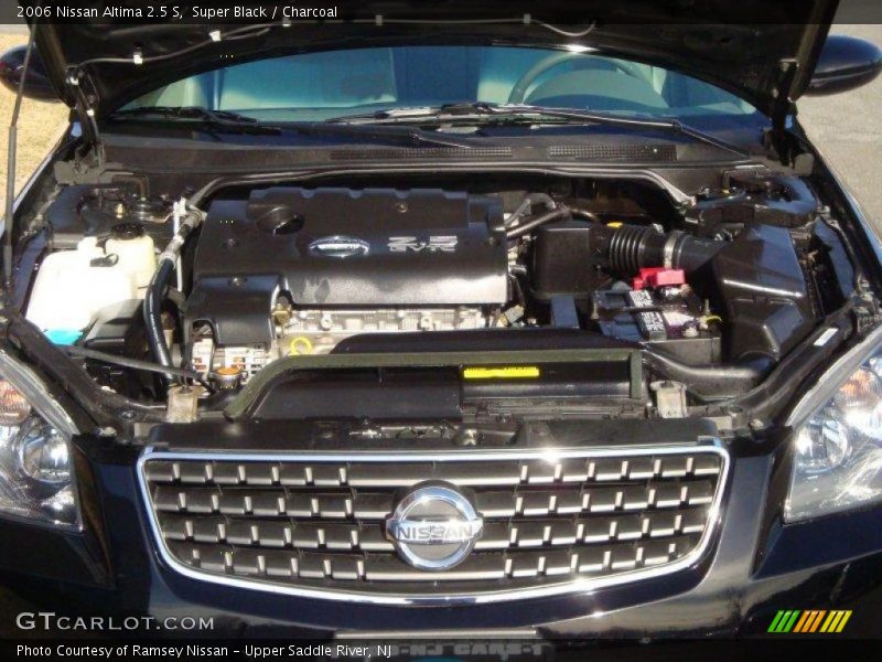 Super Black / Charcoal 2006 Nissan Altima 2.5 S