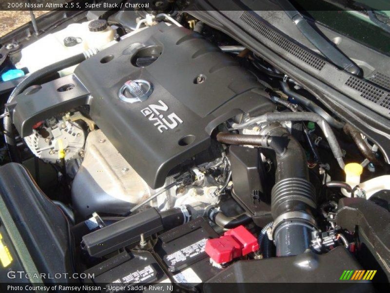 Super Black / Charcoal 2006 Nissan Altima 2.5 S