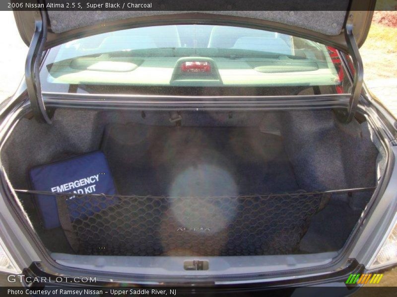Super Black / Charcoal 2006 Nissan Altima 2.5 S