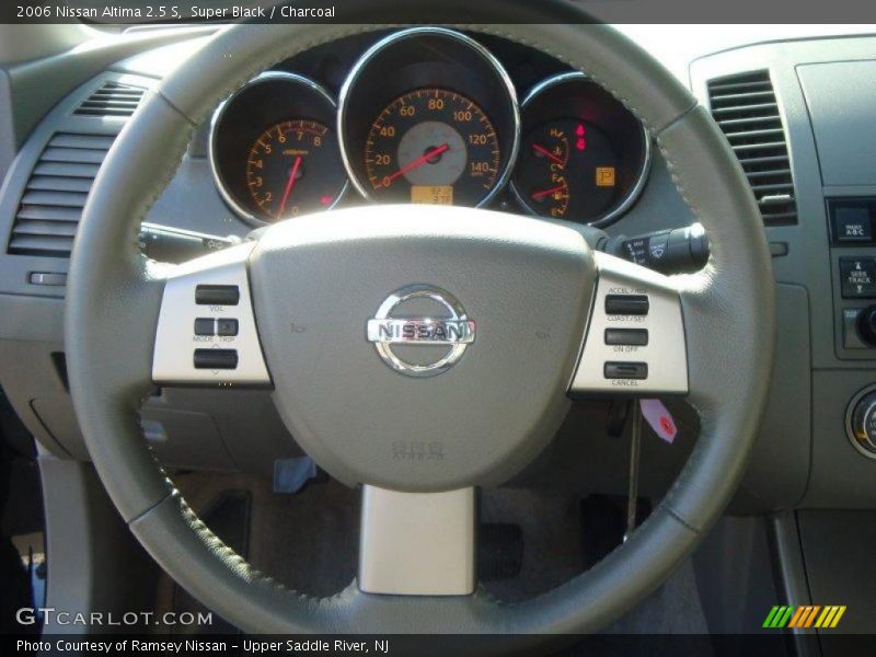 Super Black / Charcoal 2006 Nissan Altima 2.5 S