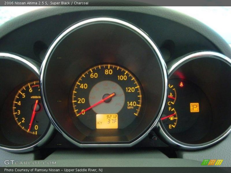 Super Black / Charcoal 2006 Nissan Altima 2.5 S