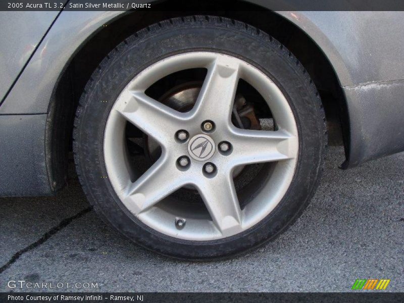 Satin Silver Metallic / Quartz 2005 Acura TL 3.2
