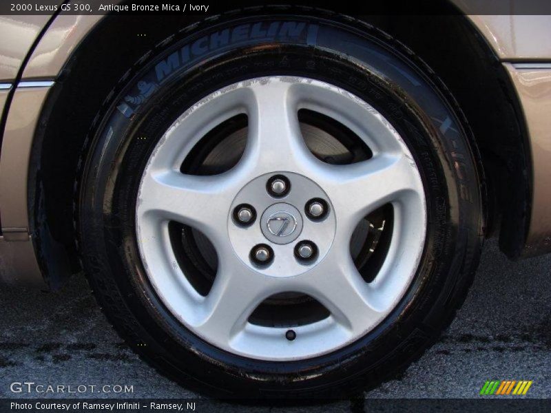 Antique Bronze Mica / Ivory 2000 Lexus GS 300