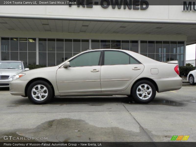Desert Sand Mica / Taupe 2004 Toyota Camry LE