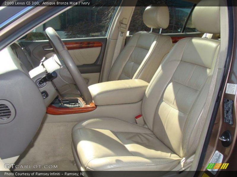 Antique Bronze Mica / Ivory 2000 Lexus GS 300