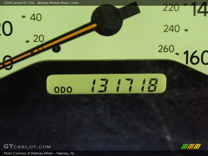 Antique Bronze Mica / Ivory 2000 Lexus GS 300