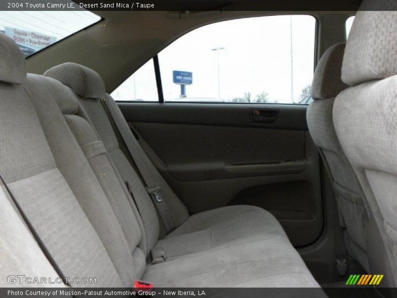 Desert Sand Mica / Taupe 2004 Toyota Camry LE