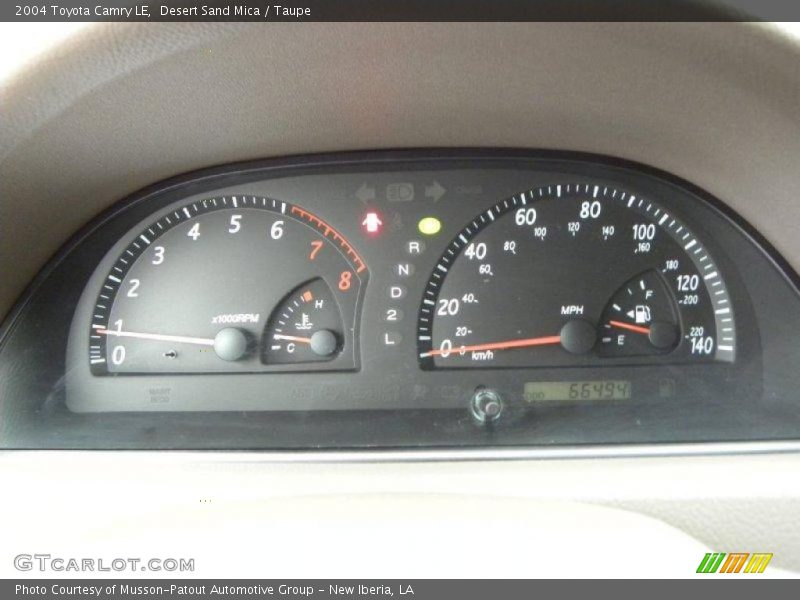 Desert Sand Mica / Taupe 2004 Toyota Camry LE