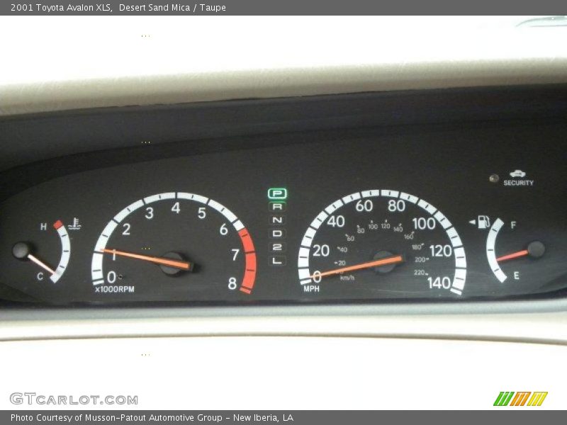 Desert Sand Mica / Taupe 2001 Toyota Avalon XLS