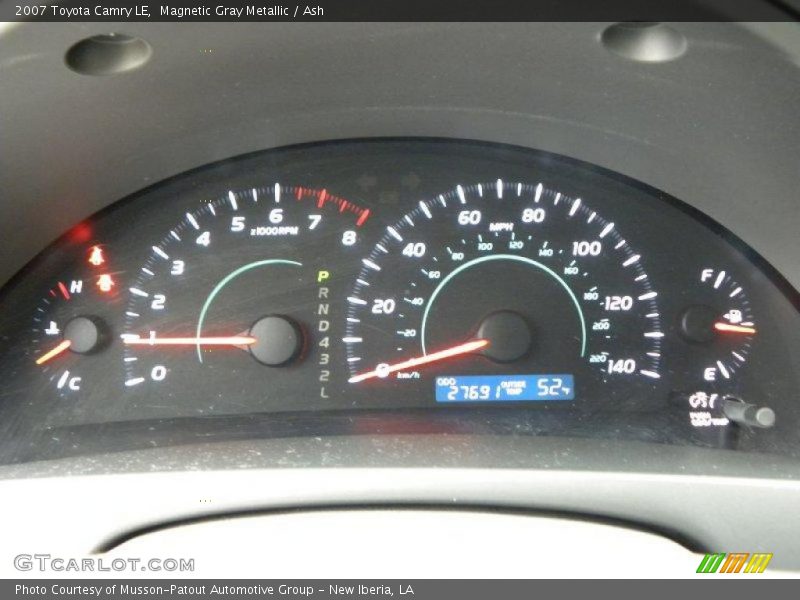 Magnetic Gray Metallic / Ash 2007 Toyota Camry LE