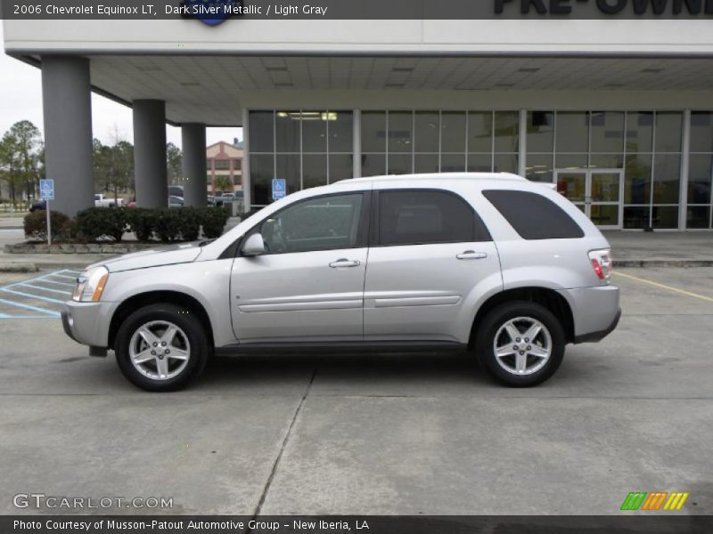 Dark Silver Metallic / Light Gray 2006 Chevrolet Equinox LT
