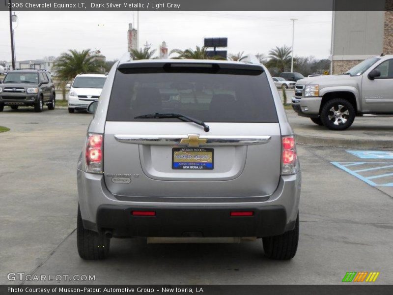 Dark Silver Metallic / Light Gray 2006 Chevrolet Equinox LT