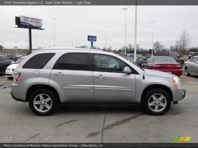 Dark Silver Metallic / Light Gray 2006 Chevrolet Equinox LT