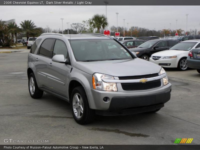 Dark Silver Metallic / Light Gray 2006 Chevrolet Equinox LT