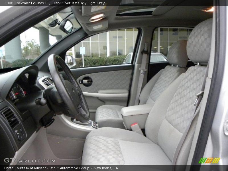 Dark Silver Metallic / Light Gray 2006 Chevrolet Equinox LT