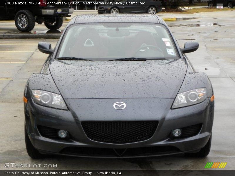 Metropolitan Gray Mica / Cosmo Red 2008 Mazda RX-8 40th Anniversary Edition