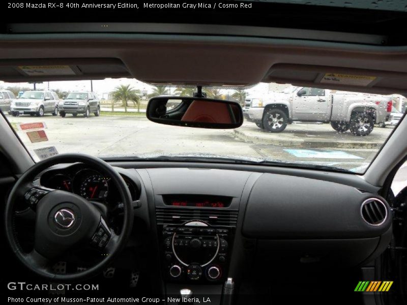 Metropolitan Gray Mica / Cosmo Red 2008 Mazda RX-8 40th Anniversary Edition