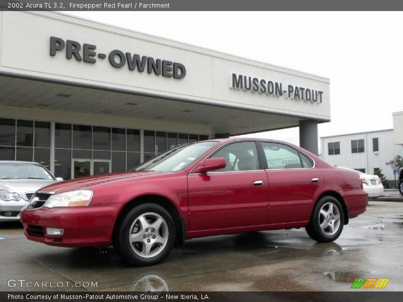 Firepepper Red Pearl / Parchment 2002 Acura TL 3.2