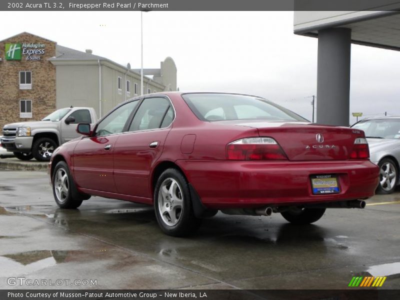 Firepepper Red Pearl / Parchment 2002 Acura TL 3.2