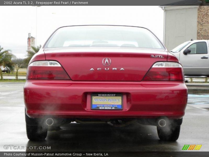 Firepepper Red Pearl / Parchment 2002 Acura TL 3.2