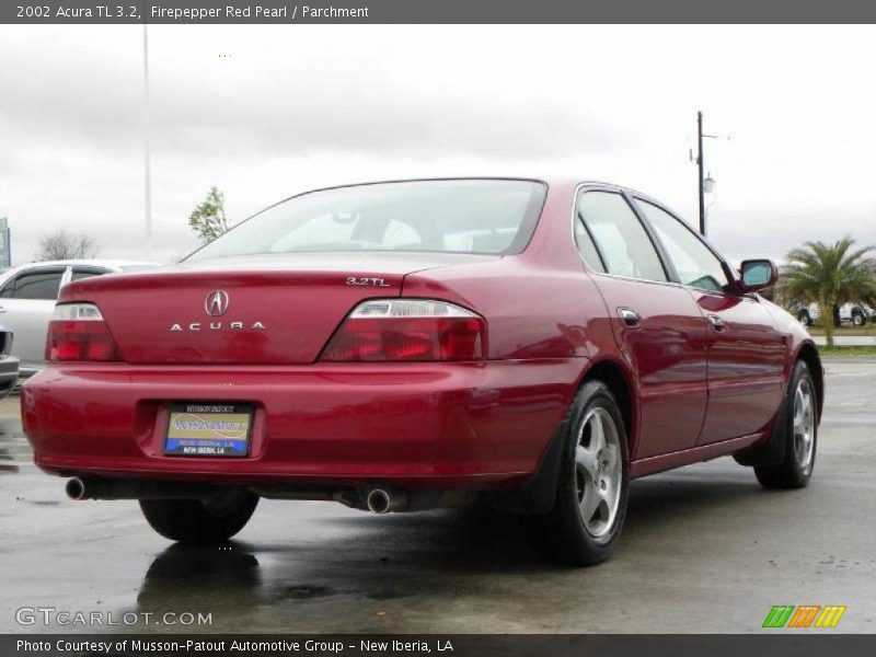 Firepepper Red Pearl / Parchment 2002 Acura TL 3.2