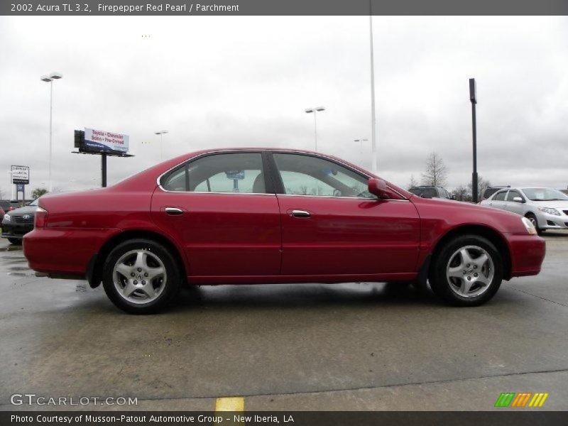 Firepepper Red Pearl / Parchment 2002 Acura TL 3.2