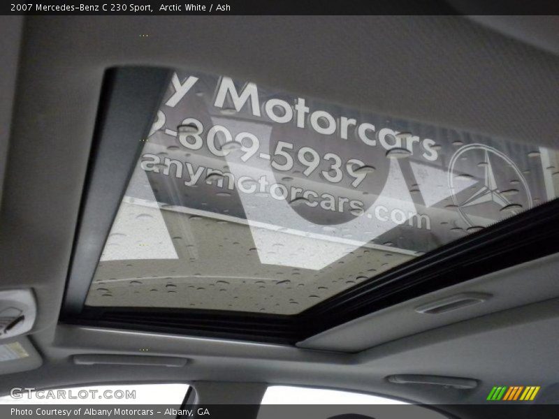 Arctic White / Ash 2007 Mercedes-Benz C 230 Sport
