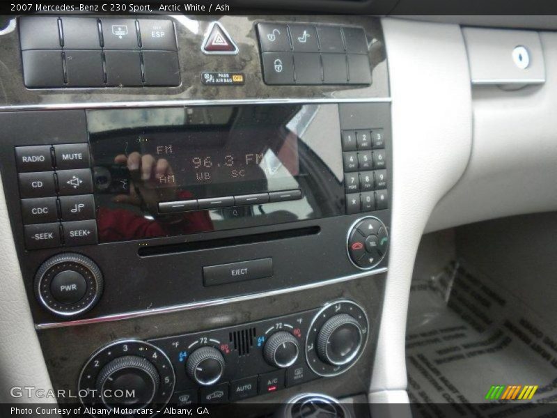 Arctic White / Ash 2007 Mercedes-Benz C 230 Sport
