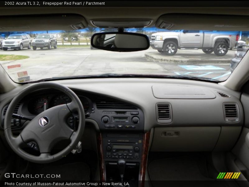 Firepepper Red Pearl / Parchment 2002 Acura TL 3.2