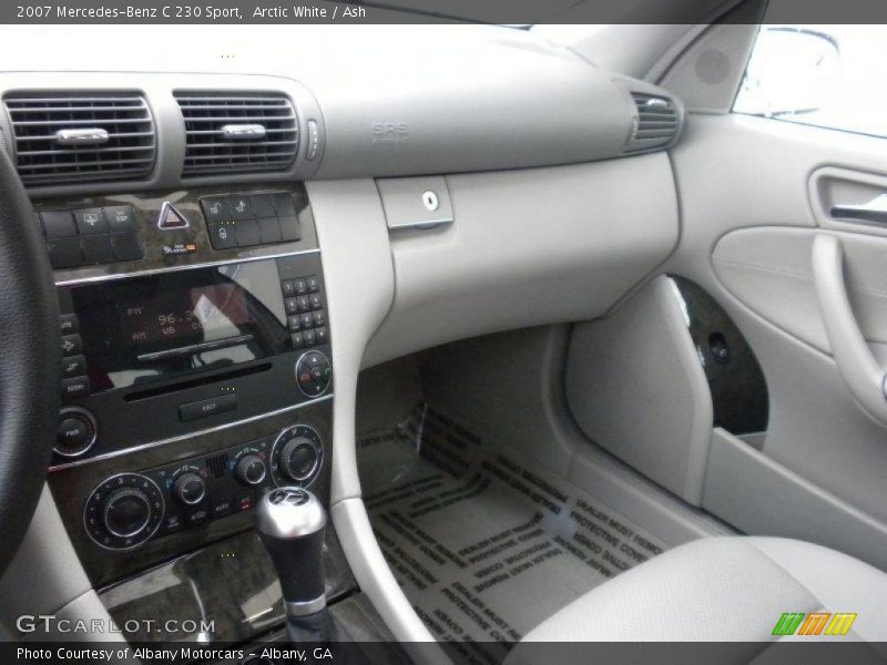 Arctic White / Ash 2007 Mercedes-Benz C 230 Sport