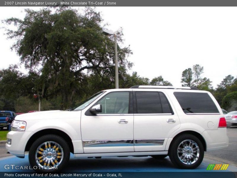 White Chocolate Tri-Coat / Stone 2007 Lincoln Navigator Luxury