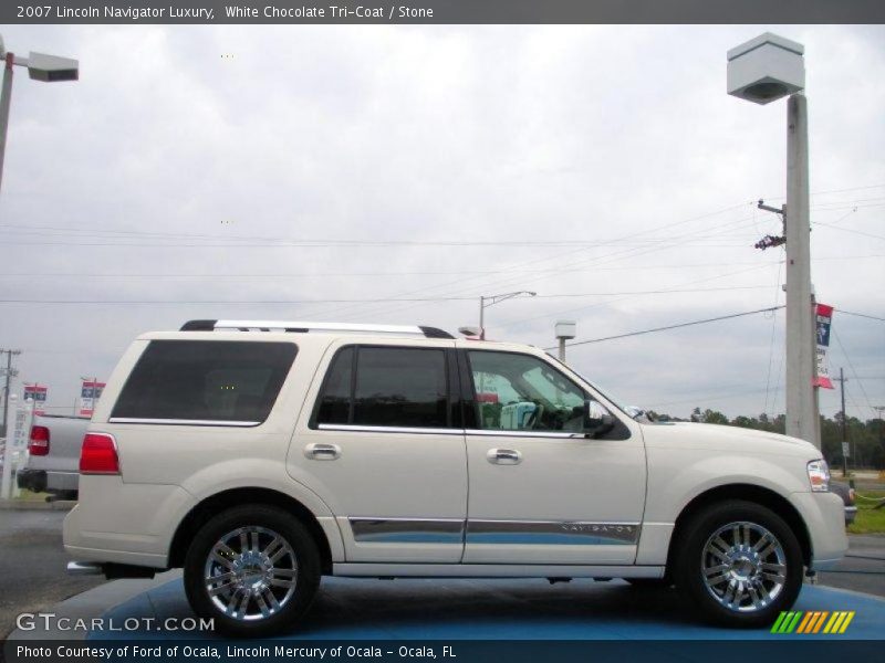 White Chocolate Tri-Coat / Stone 2007 Lincoln Navigator Luxury