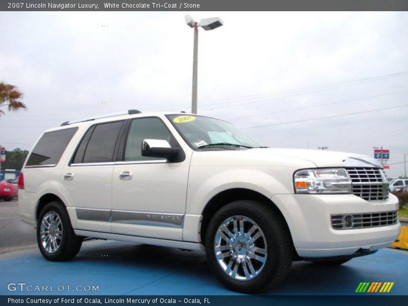 White Chocolate Tri-Coat / Stone 2007 Lincoln Navigator Luxury