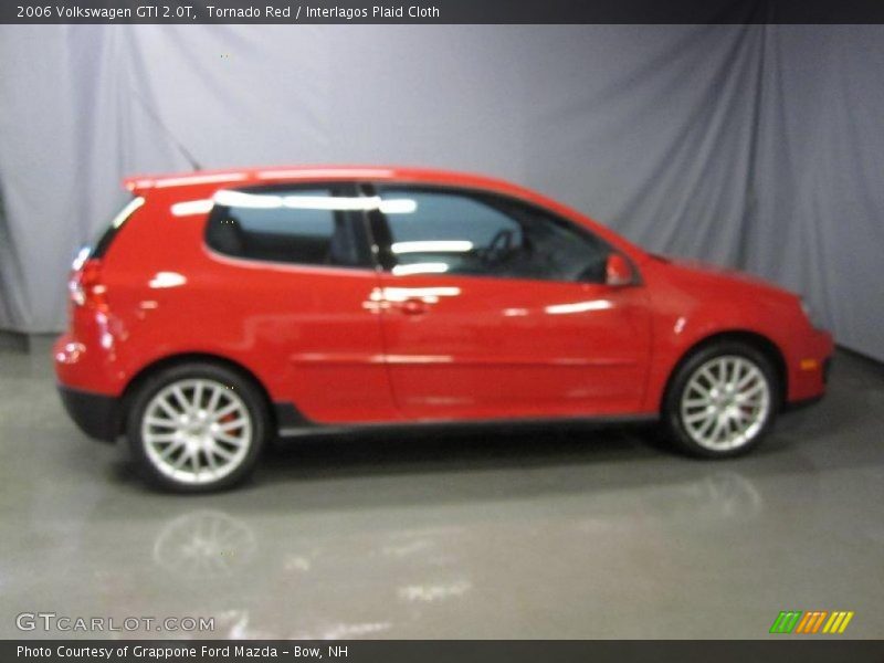 Tornado Red / Interlagos Plaid Cloth 2006 Volkswagen GTI 2.0T