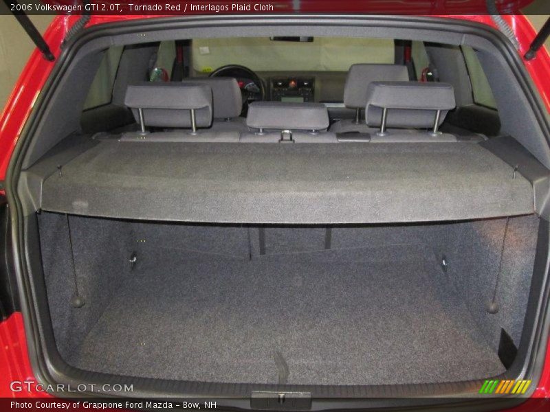 Tornado Red / Interlagos Plaid Cloth 2006 Volkswagen GTI 2.0T