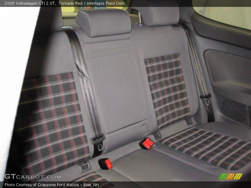 Tornado Red / Interlagos Plaid Cloth 2006 Volkswagen GTI 2.0T