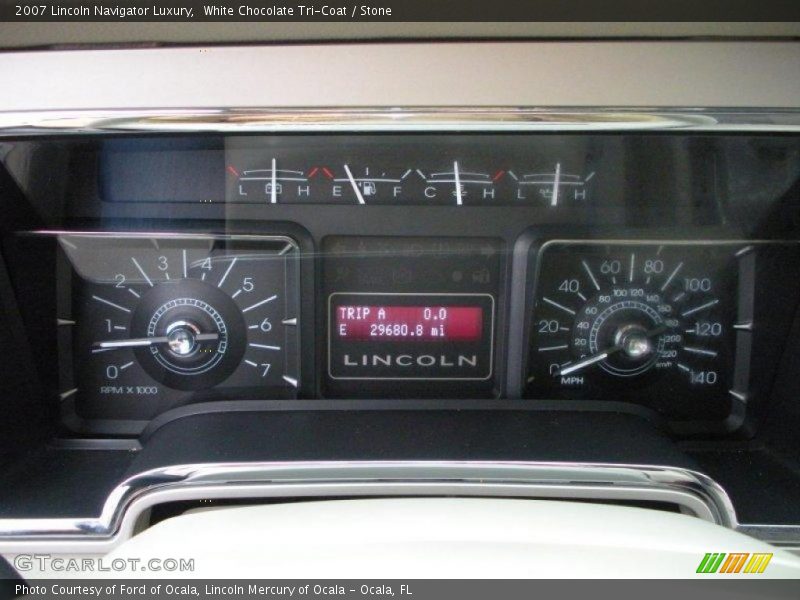  2007 Navigator Luxury Luxury Gauges