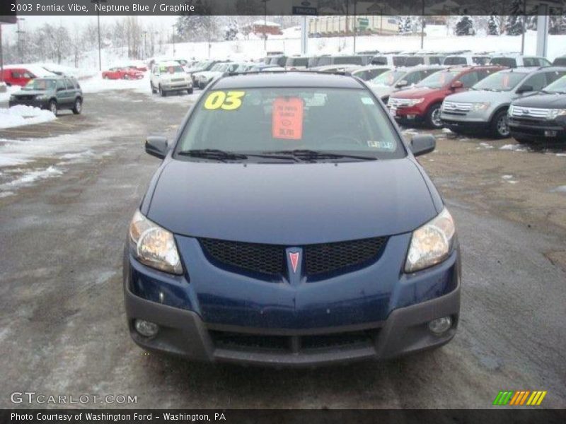 Neptune Blue / Graphite 2003 Pontiac Vibe